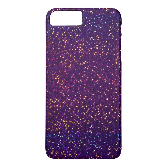 Coques Case-Mate iPhone Cas plus de l'iPhone 7 pourpres bleus de motif de (Dos)
