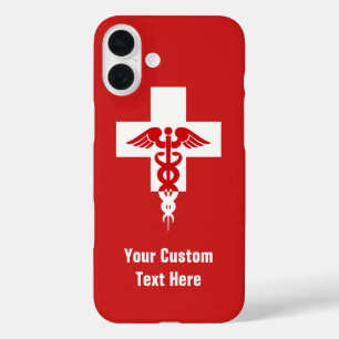 Coque Pour iPhone 16 Plus Cas professionnels Médicale faits sur commande
