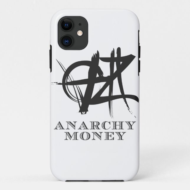 Coques Case-Mate iPhone Cas protecteur de l'iPhone 5S d'argent d'anarchie (Dos)