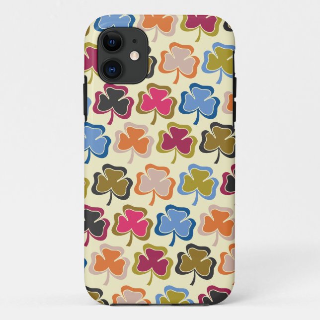 Coques Case-Mate iPhone Cas psychédélique de l'iPhone 5s de shamrock (Dos)