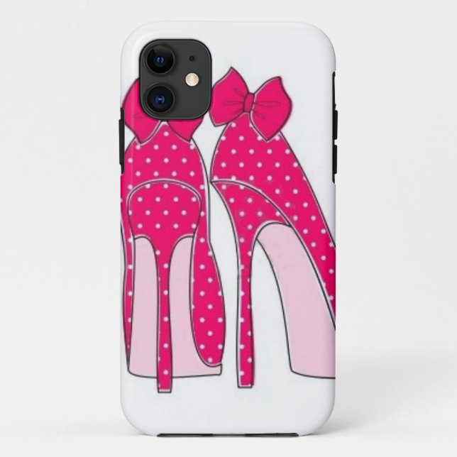 Coques Case-Mate iPhone Cas rose de l'iPhone 5/5s de talons stylets d'arc (Dos)