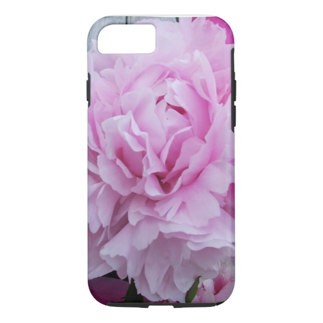 Coques Case-Mate iPhone Cas rose de l'iPhone 7 de fleur de pivoines (Dos)