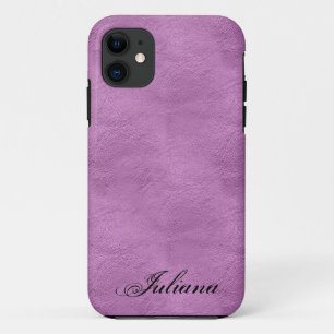 Coque iPhone 11 Cas simili cuir de l'iPhone 5 de motif de Faux