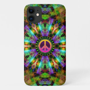Coque iPhone 11 Cas super de l'iPhone 4 de joie d'arc-en-ciel de
