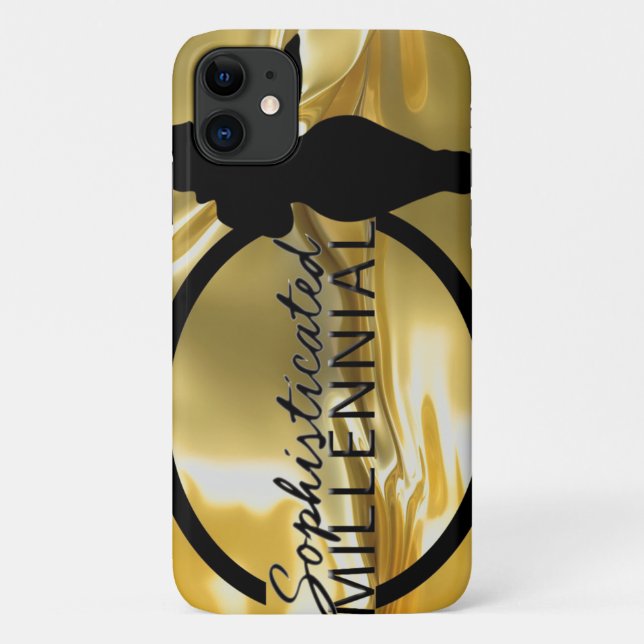 Coques Case-Mate iPhone Cas téléphonique sophistiqué Millennial (Dos)