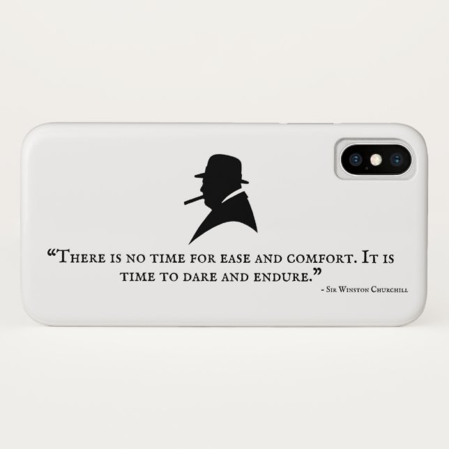 Coques Case-Mate iPhone Cas téléphonique Winston Churchill - Citation 23 (Dos (Horizontal))