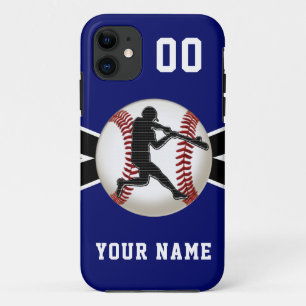 Case-Mate iPhone Case Cas téléphoniques de baseball personnalisés, no