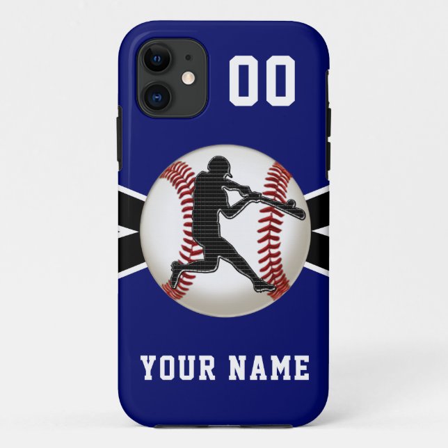 Coques Case-Mate iPhone Cas téléphoniques de baseball personnalisés, nouve (Dos)
