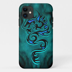 Coque iPhone 11 cas tribal de téléphone de dragon