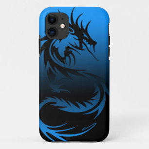 Coque iPhone 11 cas tribal de téléphone de dragon