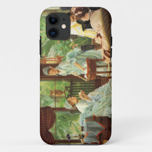 Coque iPhone 11 Cas victorien de l'iPhone 5 de thé de James Tisso