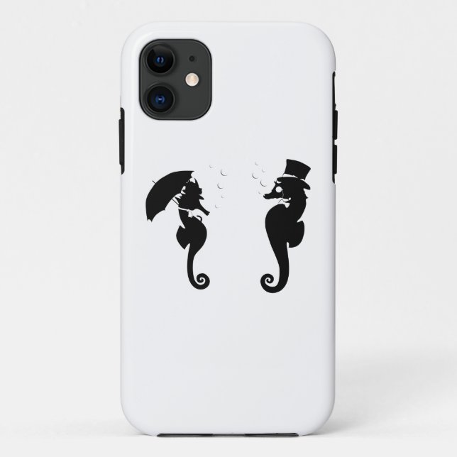 Coques Case-Mate iPhone Cas victorien de l'iPhone 5 d'hippocampes (Dos)
