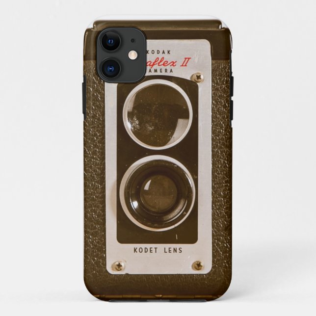 Coques Case-Mate iPhone Cas vintage de Kodak Duaflex II (Dos)