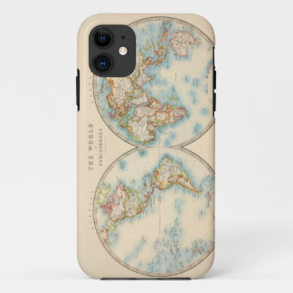 Coque Case-Mate iPhone Cas [vintage] de l'iPhone 5/5s de carte du monde