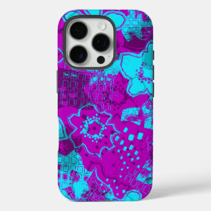 Coques iPhone 16 Pro Cas vintage floral de l'iPhone 5 de Casemate de Da
