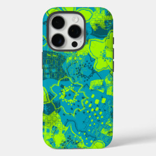 Coques iPhone 16 Pro Cas vintage floral de l'iPhone 5 de Casemate de Da