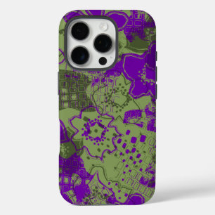 Coque iPhone 16 Pro Cas vintage floral de l'iPhone 5 de Casemate de Da