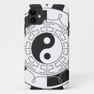 Coque iPhone 11 cas Ying Yang de l'iPhone 5 à peine là