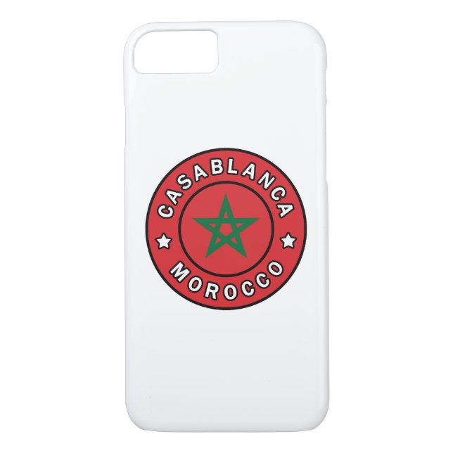 Coques Case-Mate iPhone Casablanca Maroc (Dos)