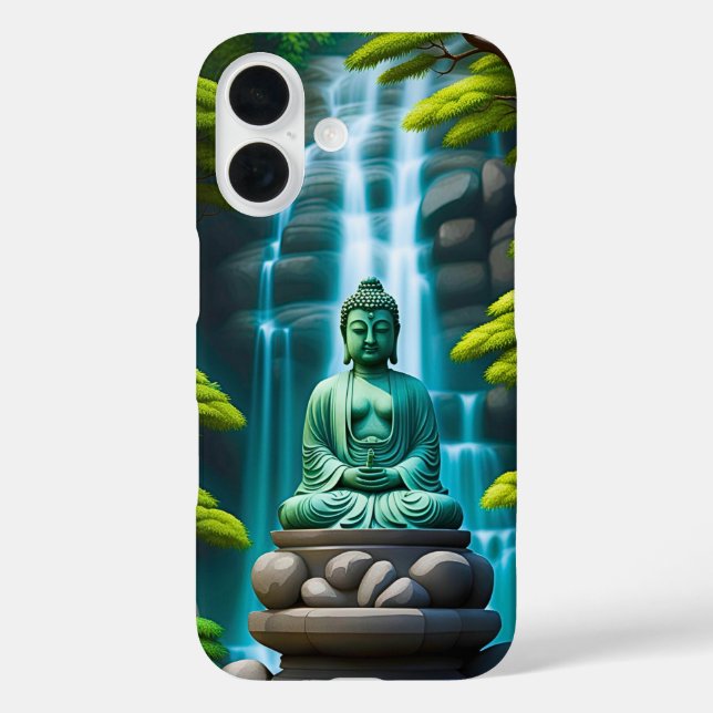 Coques Case-Mate iPhone Cascade Bouddha (Verso)