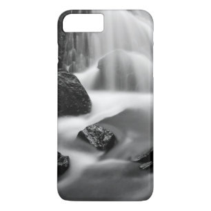 Coques Pour iPhone Cascade en noir et blanc, Californie