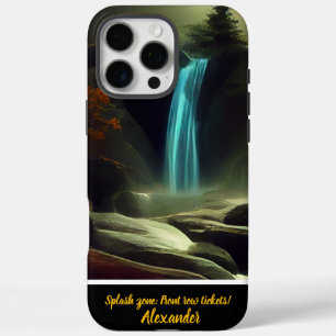Coque iPhone 16 Pro Max Cascades magiques la nuit, à vous seul Coque-M