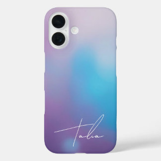 Coque Pour iPhone 16 Case de téléphone de nom personnalisé