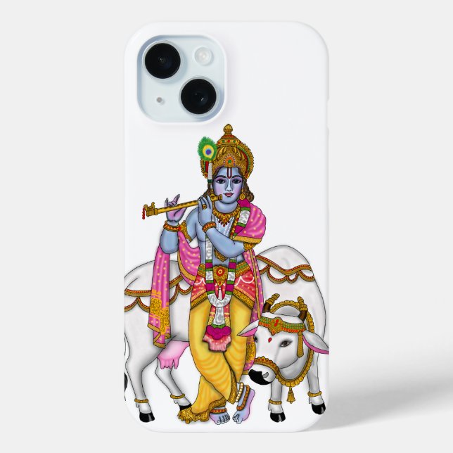 Coques Case-Mate iPhone Case téléphonique Lord Krishna (Verso)