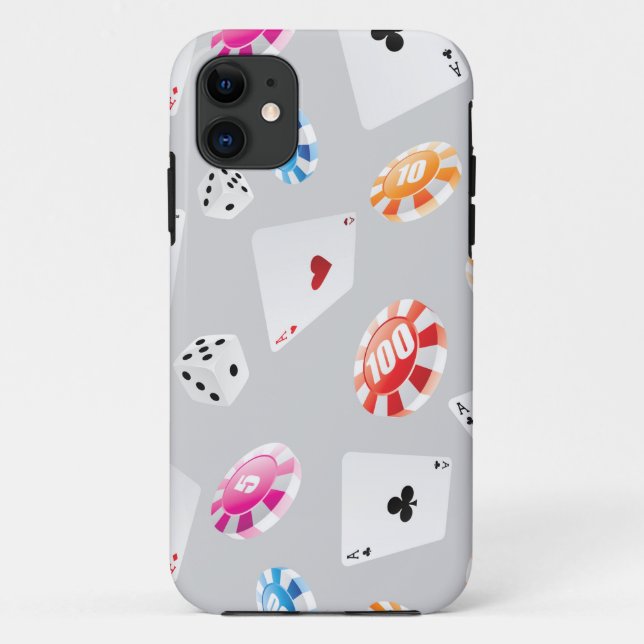 Coques Case-Mate iPhone Casino, Jeux accessoires motif 8 (Dos)