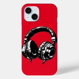 Coque Case-Mate iPhone Casque Audio Musique DJ Fête d'anniversaire