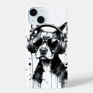 Coque Case-Mate iPhone Casque de chien cool Cute Animaux de compagnie enc