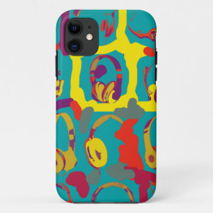 Coque Case-Mate Pour iPhone casque dj pop art