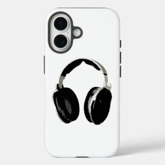 Coques iPhone 16 Casque Pop Art