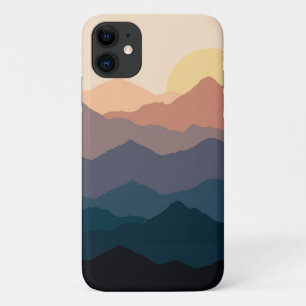 Case-Mate iPhone Case Casque téléphonique Skyline Mountains