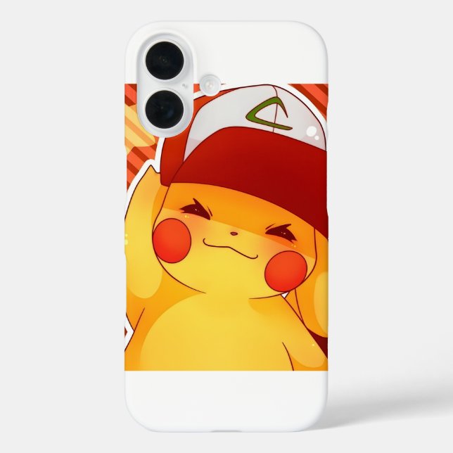 Coques Case-Mate iPhone Casquette de dresseur Pikachu (Verso)