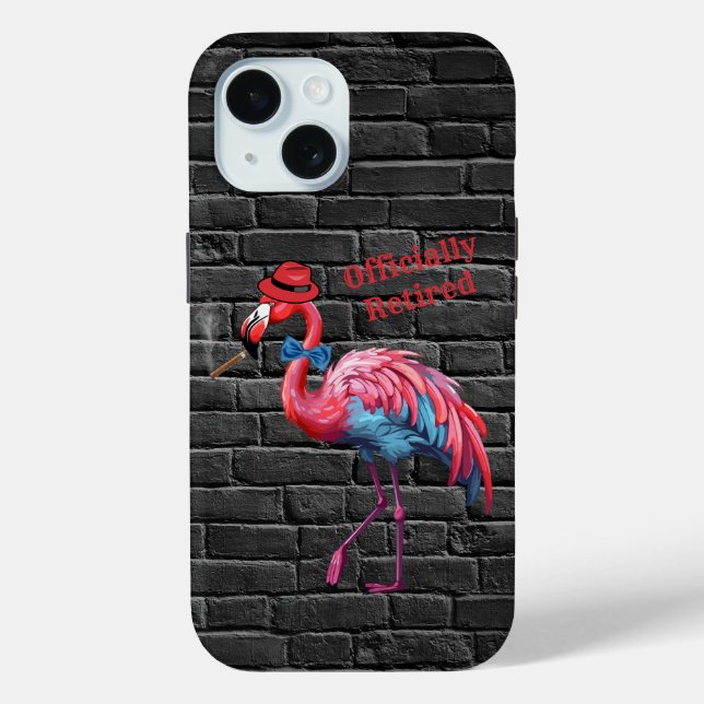 Coques Case-Mate iPhone Casquette de Flamant rose Dapper officiellement à  (Verso)