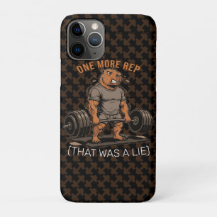 Case-Mate iPhone Case Casquette drôle de capybara gym Encore une répétit