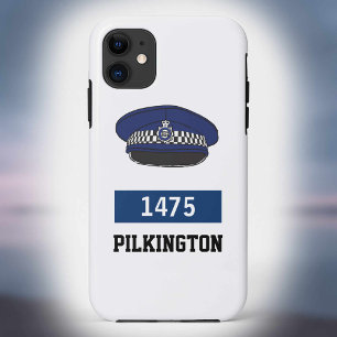 Case-Mate iPhone Case Casquette plate de police britannique - Ajouter le