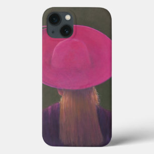 Etui iPhone 13 Casquette rose 2014