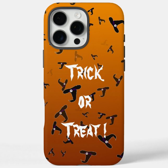 Coques Case-Mate iPhone Casquettes de sorcières d'Halloween (Verso)