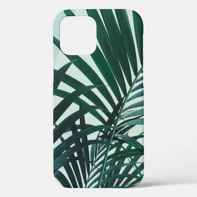 Coques Case-Mate iPhone Casse-téléphone Palm feuilles vert (Verso)