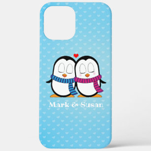 Case-Mate iPhone Case Casse téléphonique Couple Penguin Cute