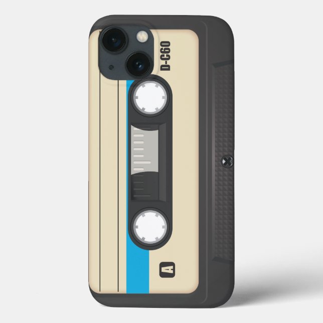 Coques Case-Mate iPhone Cassette audio compact vintage (Verso)
