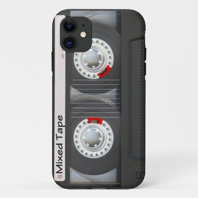 Coques Case-Mate iPhone Cassette de bande mélangée (Dos)