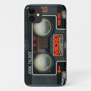Case-Mate iPhone Case Cassette Retro Micro Audiotape personnalisée iPC C