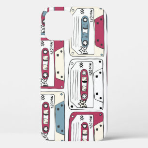 Case-Mate iPhone Case Cassettes de musique rétro : Arrière - plan de roc
