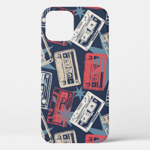 Case-Mate iPhone Case Cassettes Vielles Musique Vintage sans couture