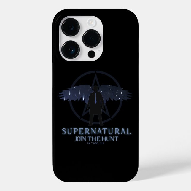Coques Case-Mate iPhone Castiel surnaturel Tombant étoiles Graphisme (Verso)