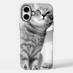 Coque Pour iPhone 16 Plus Cat