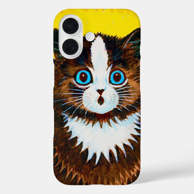 Coques Case-Mate iPhone Cat à Rainbow, Louis Wain (Verso)
